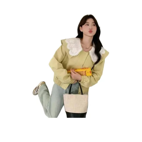 OURUOKE Женские Короткие Пальто