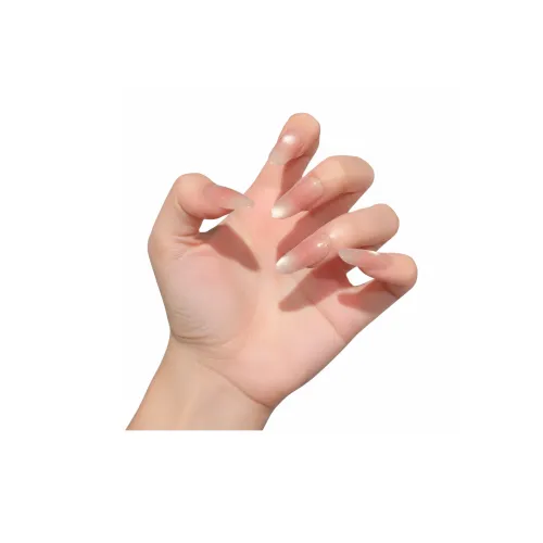 YOUYUYAN Стеклянные бусины Розовый Кошка's Eye Премиум Минималистичный Soft Sweet Style Фальшивая ногтевая пластина Длинный Телесный Румяна Стойкий Coquette