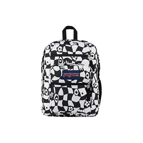 JanSport Ткань Рюкзак Стандартный Унисекс Черный Белый