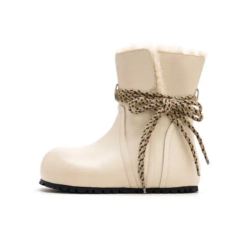 UNCLEWEN Toka Кожаный верх Edition Теплоизоляционный Длина корпуса Увеличение 20 см Сноубутсы Женские