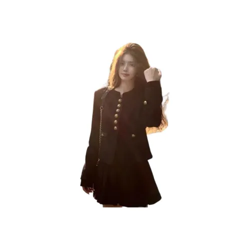 OURUOKE Изображение Цвет Женское Короткое Пальто