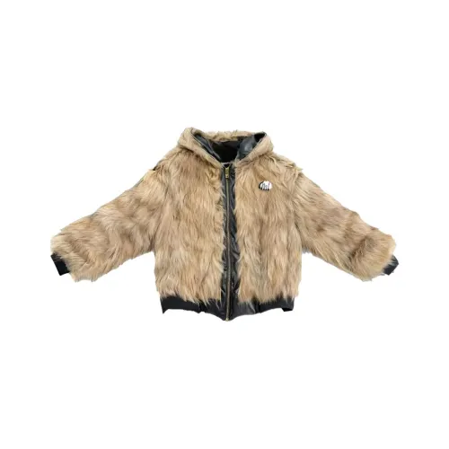 Micby Черный Унисекс Кожаные куртки