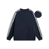 Темно-синий с белыми полосами