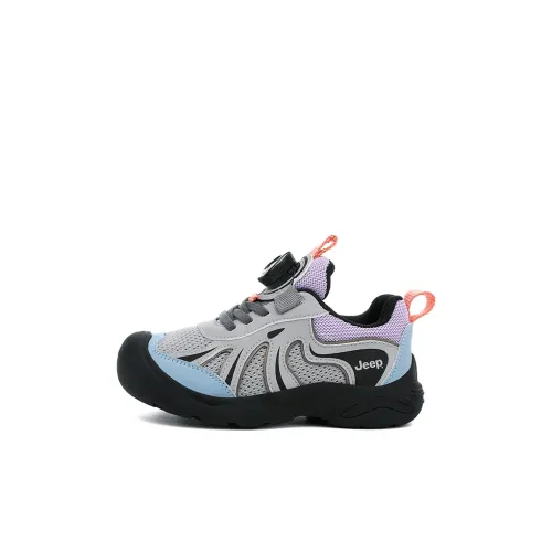 Jeep Low Top Беговые кроссовки Небесно-голубой Свет Звездный серый Детский