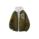 Армейский зеленый [MY1099 Утолщенный хлопковый пуховик]