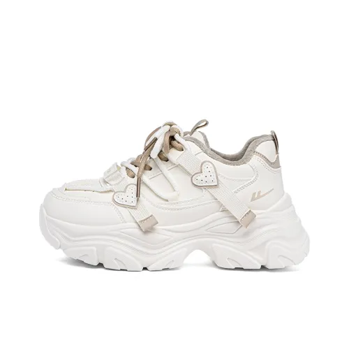 Warrior Износостойкий Термальный Легкий Низкий Топ Кроссовки с Толстой Подошвой Женские