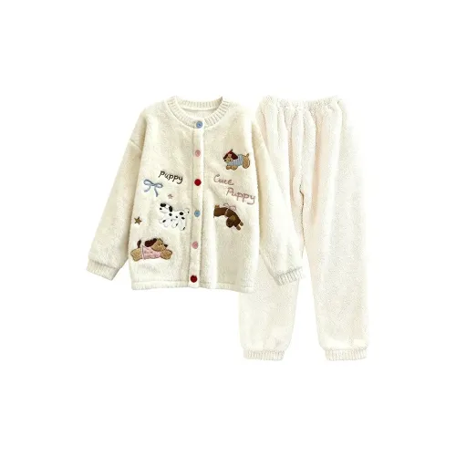 GOYN Белый Женский Пижамный Комплект