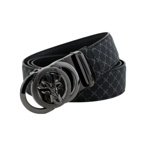 FEECANOO Ремни из натуральной коровьей кожи мужские 3,5 см