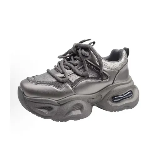 Rutai Низкий топ пушистый массивные кроссовки женские