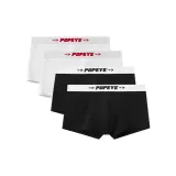 4 пачки (белый + белый + черный + черный)