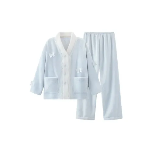 GOYN Светло-синий женский комплект пижам