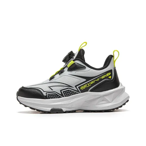 7 PE Амортизация Отскок Устойчивость к истиранию Противоскользящий Низкий Топ Детская Туристическая обувь Черный Светло-серый 2025 Подростки