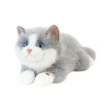 Симулированная кукла-кошка, серый