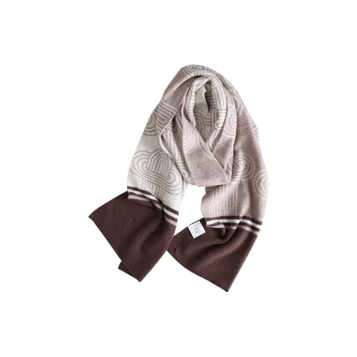 Lagur Мериносовая шерсть Вязаные шарфы Женские