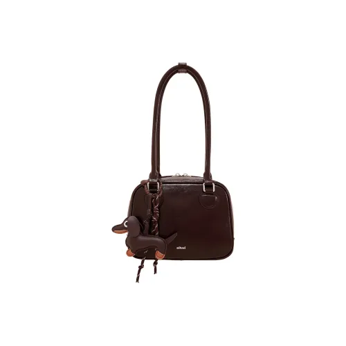 AILUXI Сумка через плечо из синтетической кожи стандартная женская какао бордовый