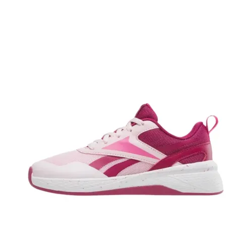 Reebok совместный бренд Nano Play Low Топ Детские беговые кроссовки Розовый Подростки