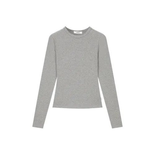 Sanse Серый Женские T-рубашки