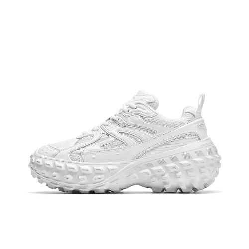 PONGFINITY Амортизация Длина корпуса Увеличение с противоскользящими свойствами Низкий Топ Толстая подошва Кроссовки Унисекс