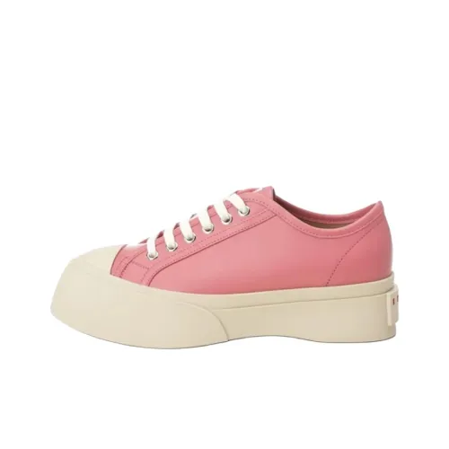 MARNI Низкие кроссовки для скейтбординга женские розовые