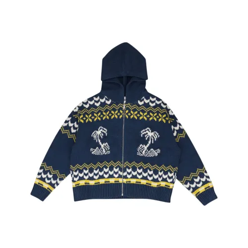 RHUDE Palma KNIT ZIP UP Свитер Трикотаж Мужской