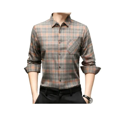 SENJIALUO Мужские рубашки