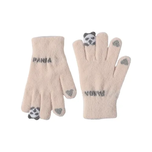 15 MINS 0,9 BEND Перчатки из норкового меха вязаные унисекс