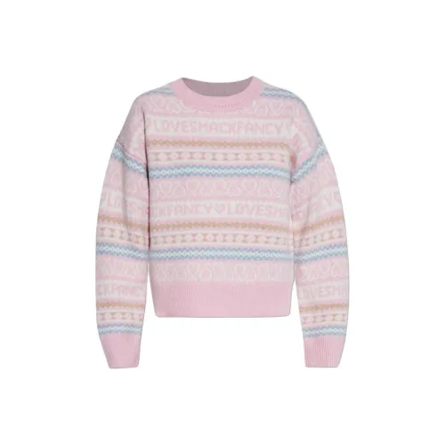 LOVESHACKFANCY Розовые Женские Свитера