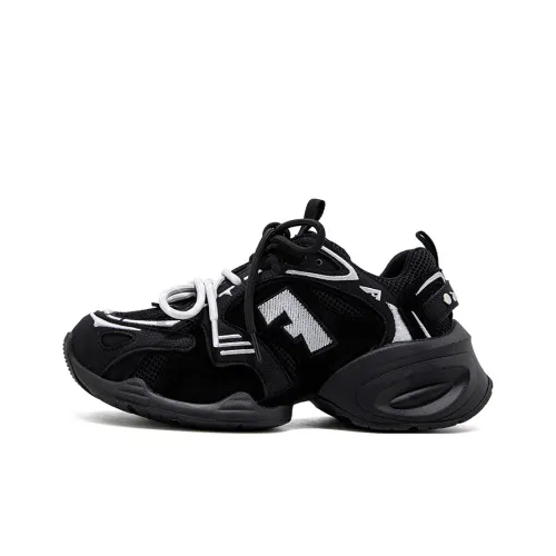 FALLINMISS Wave Runner визуально увеличивает рост Низкий топ Толстая подошва Кроссовки Женские