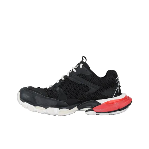 Balenciaga Track 3,0 Low Топ Толстая подошва Кроссовки Мужские Черные