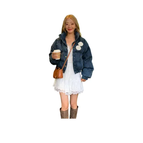 Mu Xiao Xin Хлопковый пуховик женский