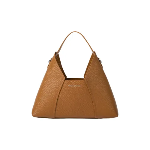 ROSA HERMOSO Кожа Сумка Стандартная Женская Золотисто-Коричневая