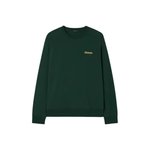 GUESS Зеленый Унисекс Свитшоты