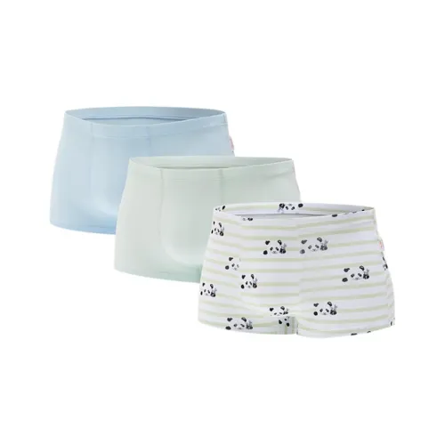 Antakids Трусы 3 упаковки Белый Зеленый Синий Подростки