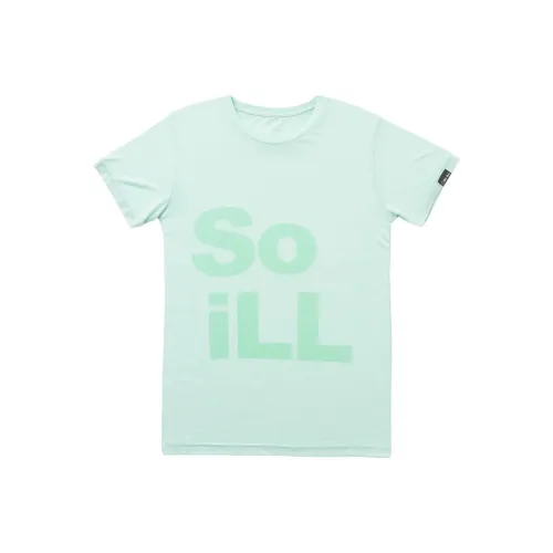 SO ILL Светло-зеленая унисекс футболка