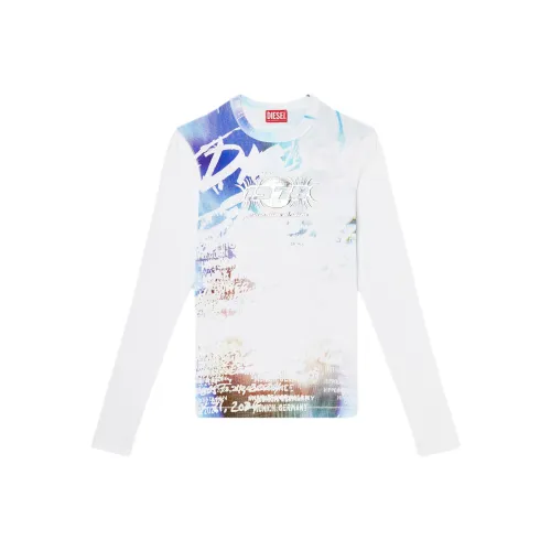 DIESEL Белая Мужская T-Рубашка