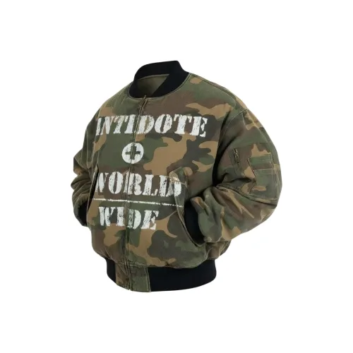 GDRG Камуфляж Унисекс Куртки