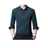 Яшма, флисовая подкладка, рубашка с наклонными полосами