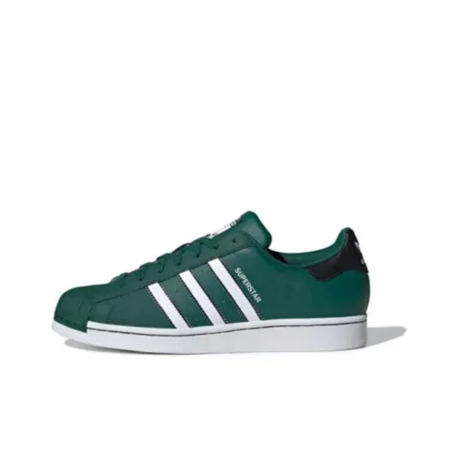 Adidas Originals SUPERSTAR Low-Top Скейтборд Кроссовки Мужские Зеленые