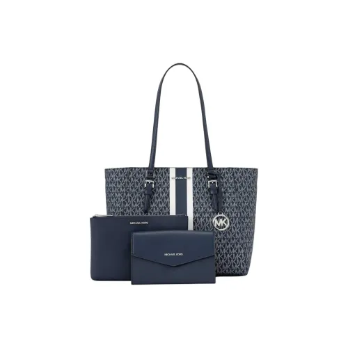 MICHAEL KORS Сумка через плечо из ПВХ большая мужская черная и морская синяя