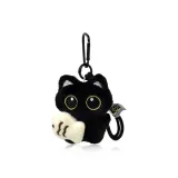 Обнимающая рыбка, черный кот, украшение