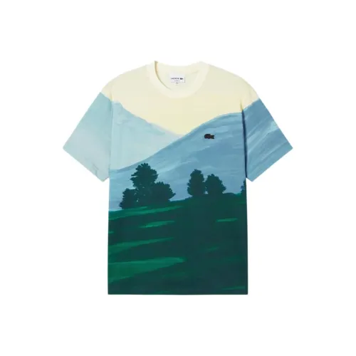 Lacoste Ландшафт с принтом 9IX Мужская футболка