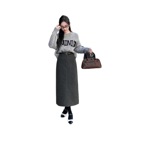 VENICEW Повседневный длинный юбка женский