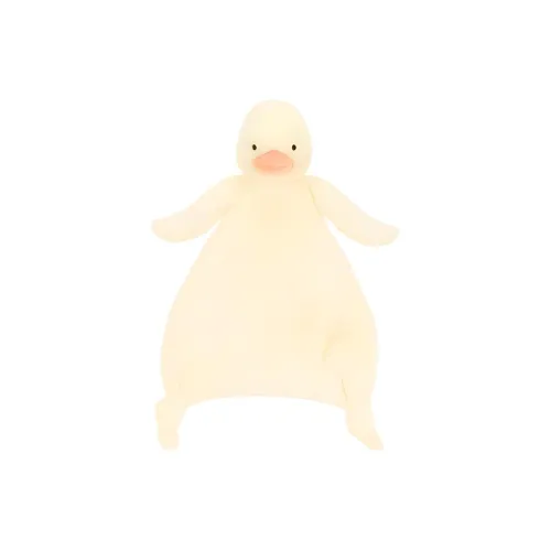 JELLYCAT New Life Shy Little Duck Сладкий Sleep Towel Plush Toy Doll Продукты Плюшевый Брелок 27 см Высота