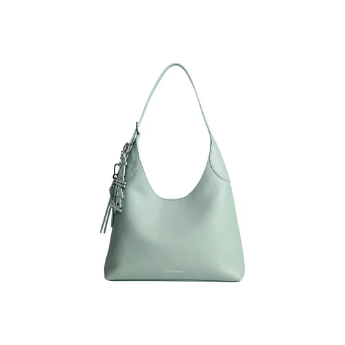 ROSA HERMOSO Маленькая Сумка с Коровьей Кожей Зернистая Текстура Одно Плечо Женская Мятно-Зеленый