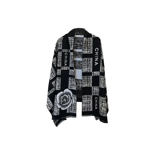 JKEM Искусственный кашемир Вязаные шарфы Унисекс