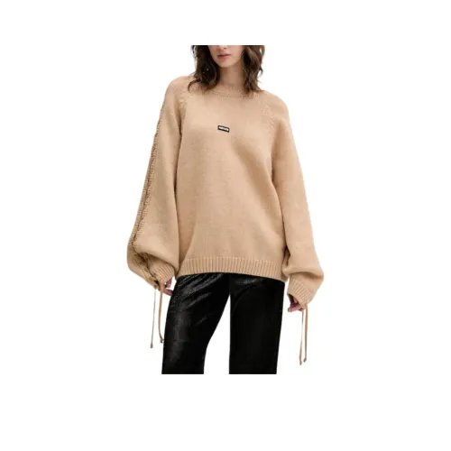 Rotate Светло-янтарный Женские Свитеры