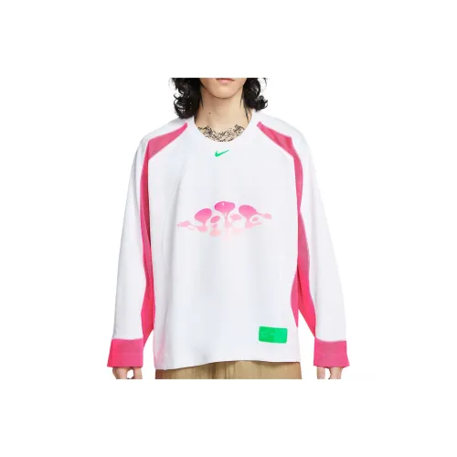 Nike Белый Прозрачно-розовый Surprise Зеленый Surprise Зеленый Мужская футболка с коротким рукавом