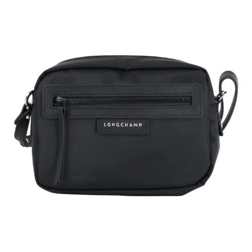 LONGCHAMP Nylon с кожаной отделкой клатч унисекс черный