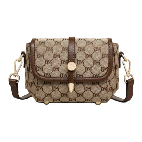 Younger Song Синтетическая кожа текстиль Mosaic Сумка через плечо Стандартная Женская Хаки