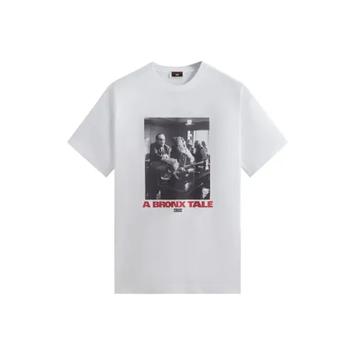 KITH Рукав с оборванным плечом T-рубашка Унисекс Белый